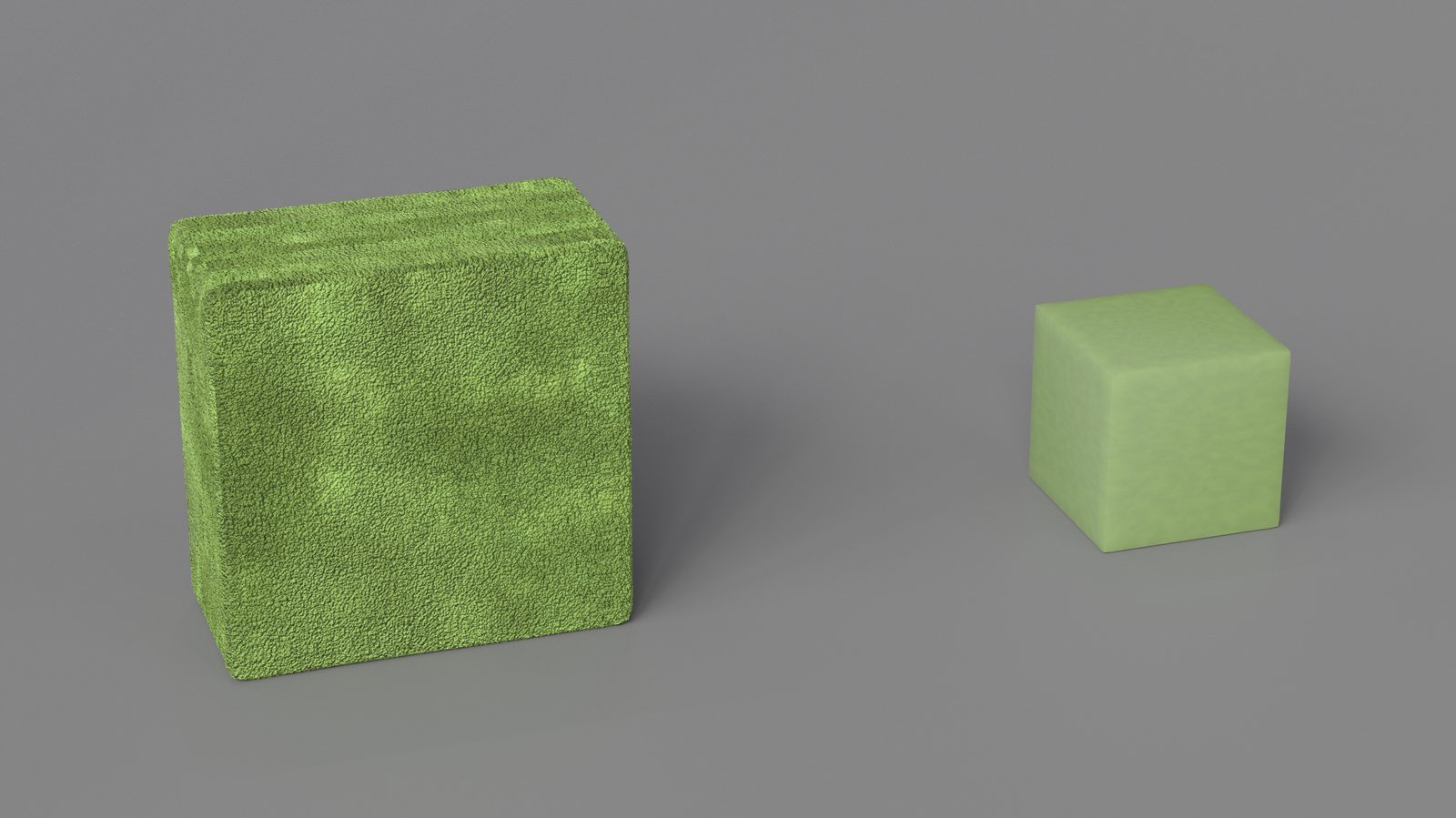 Matcha parfait simulation WIP, stage 3
