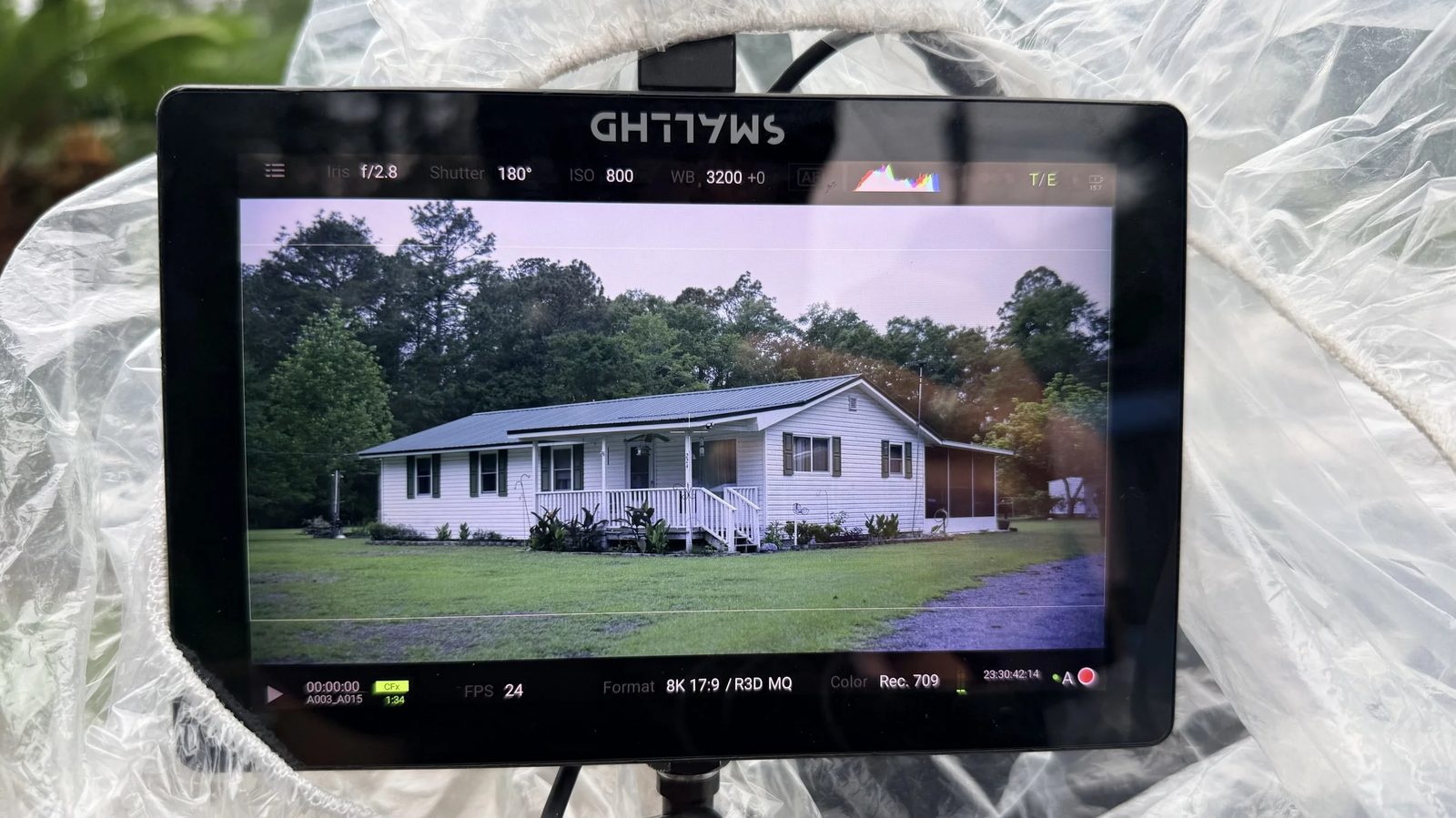 On set photo reference