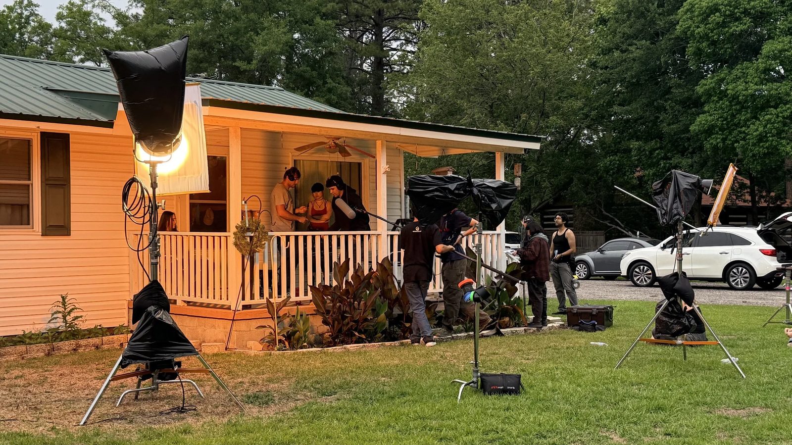 On set photo reference