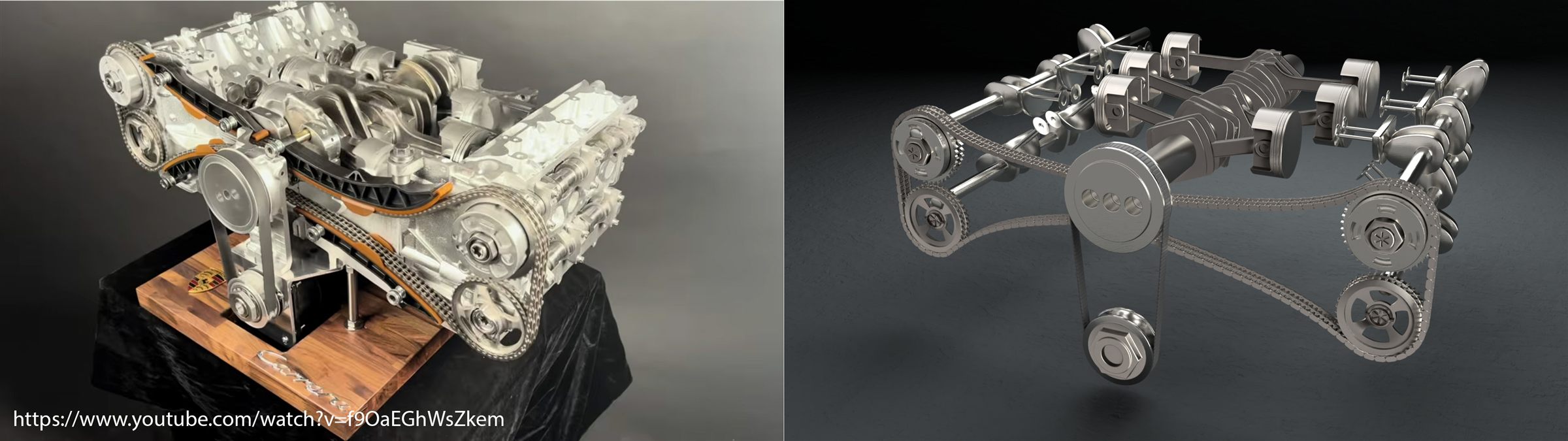 Reference display engine beside the Houdini render